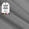 FabricLA Power Mesh Fabric Nylon Spandex - 60" Inches (150 cm) Wide - Use Mesh Fabric for Sewing, Sports Wear, Ballet, Workout Tights, Garments - Mesh Fabric by The Yard - Grey, 10 Continuous Yards